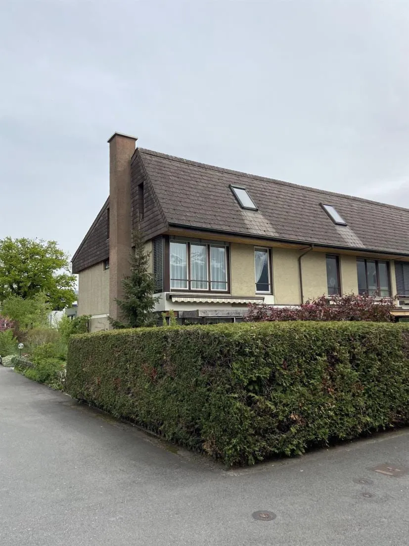 Reihenhaus in Thun, begleitet mit einem GEAK Plus