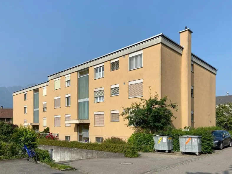 Mehrfamilienhaus in Thun, begleitet mit einem GEAK Plus