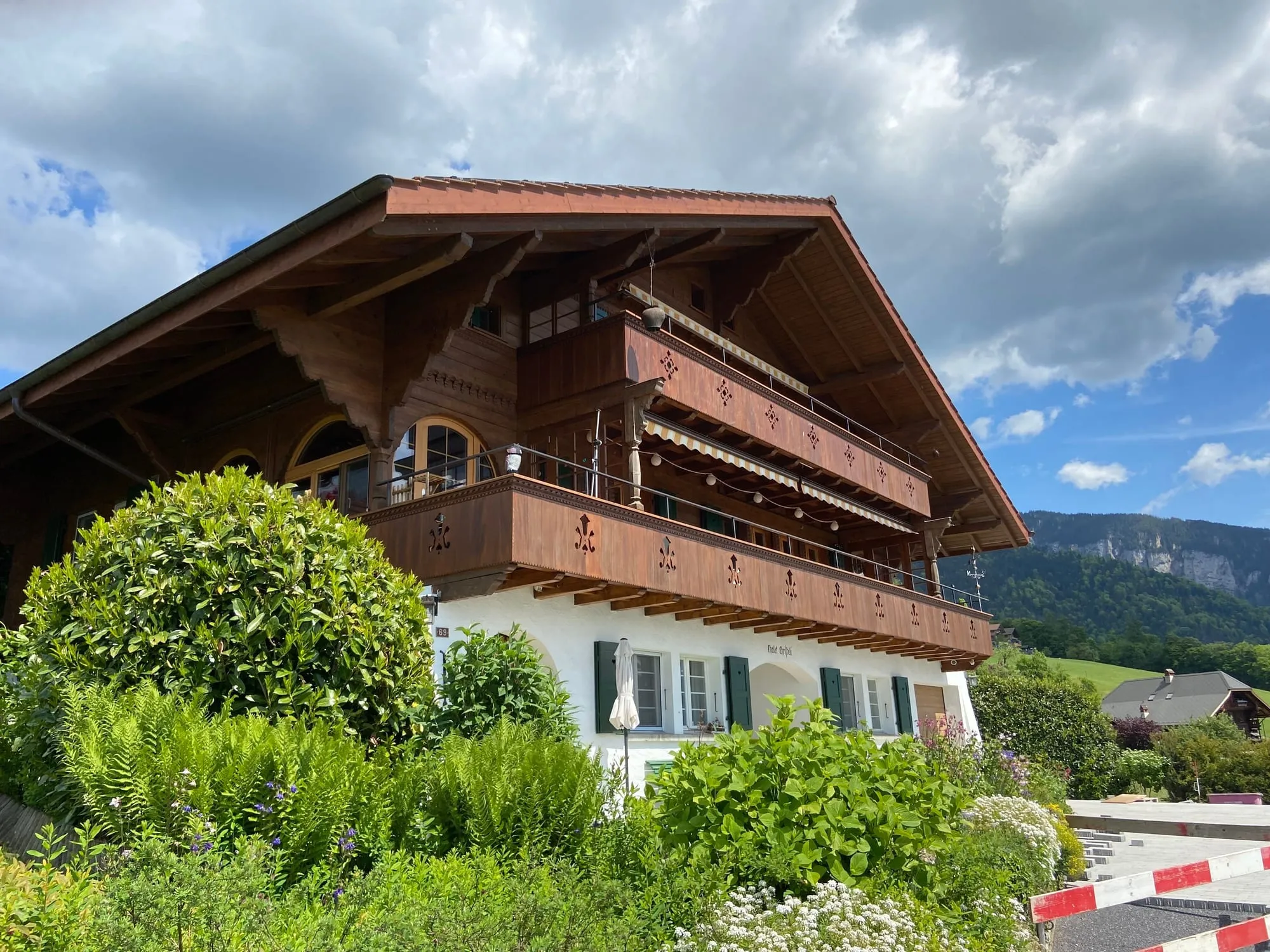 Zweifamilienhaus in Sigriswil, begleitet mit einem GEAK
