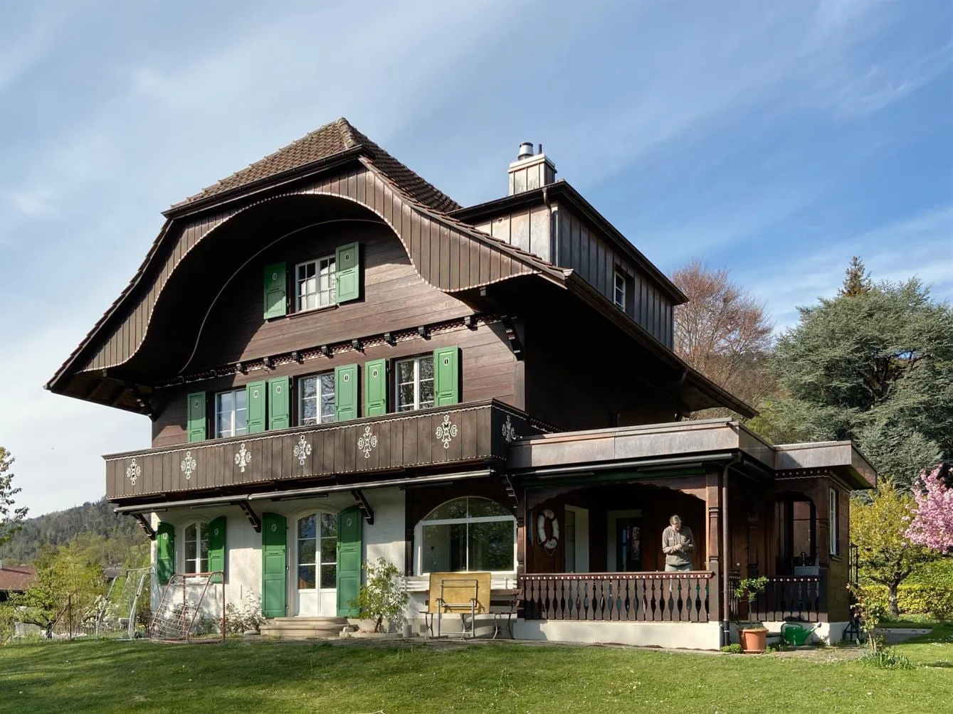 Einfamilienhaus in Hilterfingen, begleitet mit einem GEAK Plus