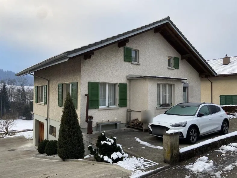 Einfamilienhaus in Oberdiessbach, begleitet mit einem GEAK Plus