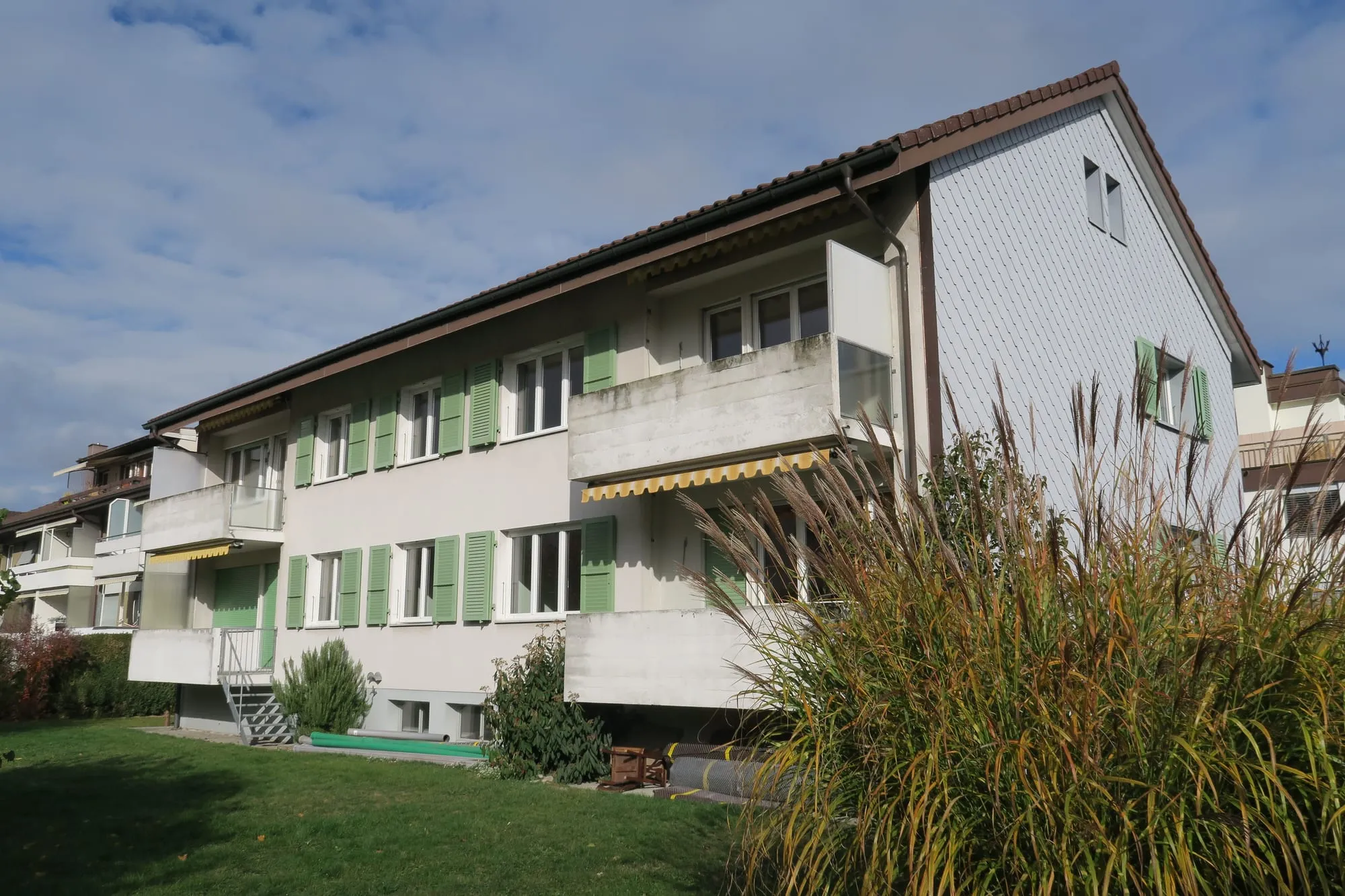 Mehrfamilienhaus in Thun, begleitet mit einem GEAK